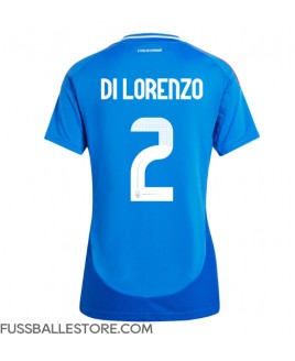 Günstige Italien Giovanni Di Lorenzo #2 Heimtrikot Damen EM 2024 Kurzarm
